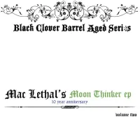 Mac Lethal - Moon Thinker EP
