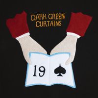Frown Town - Dark Green Curtains