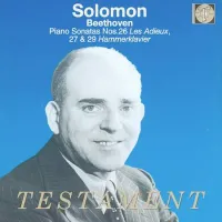Solomon - Piano Sonatas No. 26, 27 & 29