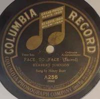 Henry Burr - Face to Face / Palm Branches