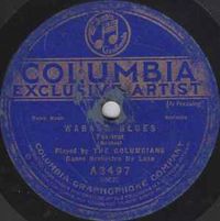 The Columbians - Wabash Blues / Tuck Me To Sleep (In My Old Kentucky Home)