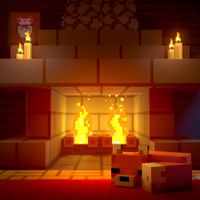 Samuel Åberg - Minecraft Soothing Scenes: Relaxing Fireplace