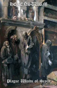 Hexensturm - Plague Winds of Scorn