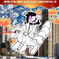 Enter Star Wolf! - Hates Everything Forever!!!!