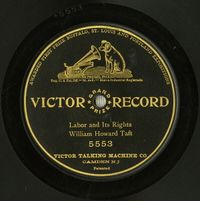 William Howard Taft - Labor and Its Rights