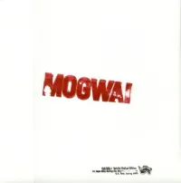 Mogwai - U.S. Tour EP