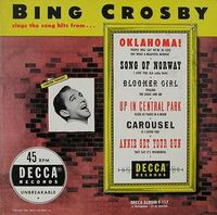 Bing Crosby - Bing Crosby Sings The Song Hits From Broadway Shows