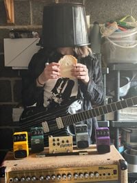 ungrilled cheese sandwich - Jenny Star live in her garage