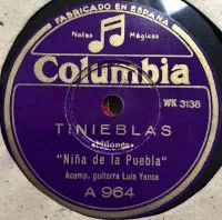 La Ni&ntilde;a De La Puebla - Tinieblas / Tu Eres Bella, Andalucia