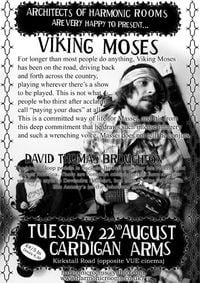 David Thomas Broughton - Live in Leeds: Cardigan Arms 22.08.06