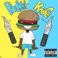 Burger Man - Pocket Knife
