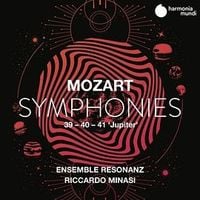 Riccardo Minasi - Mozart: Symphonies Nos.39, 40 & 41 'Jupiter'