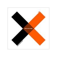 Perfect Piano Lesson - black and orange