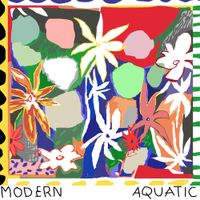 Modern Aquatic - Laurel Leaves