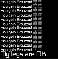 Oye - MY LEGS ARE OK!