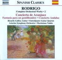 Ricardo Gall&eacute;n, EntreQuatre Guitar Quartet, Asturias Symphony Orchestra, Maximiano Vald&eacute;s - Rodrigo: Concierto De Aranjuez / Concierto Andaluz (Complete Orchestral Works, Vol. 2)
