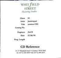 Jamiroquai - Remixes CD 1