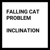 Falling Cat Problem - Inclination