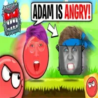 Silly Little Guy Does Dance Then Pukes Out An Entire Burger King - The Sounds of Me Playing The Bosses of Red Ball 4 With The Music Off