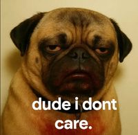 I4gotabtu - dude i dont care