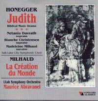 Utah Symphony - Judith / La Cr&eacute;ation Du Monde
