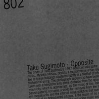 Taku Sugimoto - Opposite