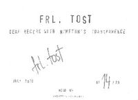 Lili Novy - Deaf Record With Nimet&ouml;n's Transparence