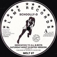 Schoolly D - Dedication to All B-Boys