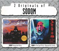 Sodom - 2 Originals of Sodom (Persecution Mania / In The Sign of Evil / Obsessed By Cruelty)