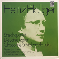 Berner Streichquartett - Streichquartett; Die Jahreszeiten; Chaconne für Violoncello solo