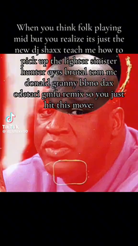 DJ SHAXX - teach me how to pick up the lighter sinister hunter eyes brutal tom mcdonald granny bbno dax odetari gmfu remix