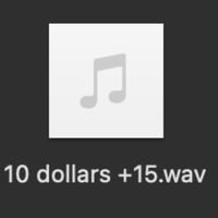 JOHNNASCUS - 10 dollars +15