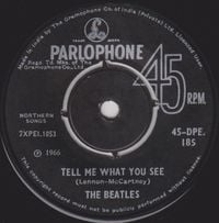 The Beatles - Tell Me What You See/You Like Me Too Much