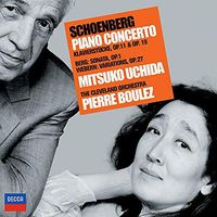 Cleveland Orchestra / Pierre Boulez / Mitsuko Uchida - Piano Concerto; Klavierst&uuml;cke, Op. 11 & Op. 19 / Sonata, Op. 1 / Variations, Op. 27