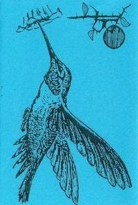 Blue Hummingbird On The Left - BloodFlower