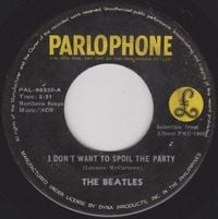 The Beatles - I Don't Want To Spoil The Party