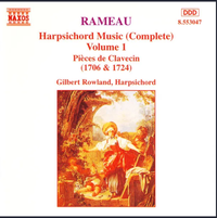 Gilbert Rowland - Harpsichord Music (Complete), Volume 1