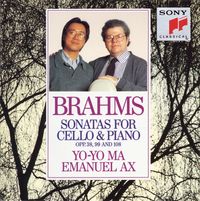 Yo-Yo Ma - Brahms: Sonatas For Cello and Piano