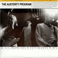 The Austerity Program - Terra Nova EP