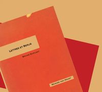 Reinier Van Houdt / Bruno Duplant - Lettres et Replis