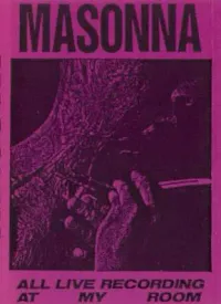 Masonna - All Live Recording at My Room