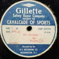 [unknown artist] - Gillette Safety Razor Company Presents The Cavalcade of Sports: Sal Bartolo Vs Willie Pep
