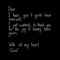 Dunni - Thank you