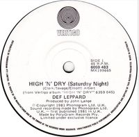 Def Leppard - High 'n' Dry (Saturday Night)