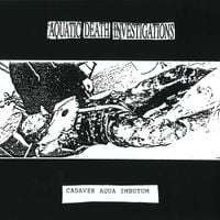 Aquatic Death Investigations - Cadaver Aqua Imbutum