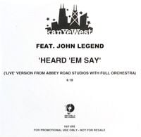 Kanye West - Heard 'Em Say (Live At Abbey Road Studios)