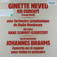Ginette Neveu - Concerto En R&eacute; Majeur Pour Violon Et Orchestre