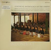 K.R.T. Wasitodiningrat - A Musical Anthology of the Orient: Indonesia I - Java Court Music