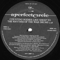 A Perfect Circle - Counting Bodies Like Sheep to the Rhythm of the War Drums