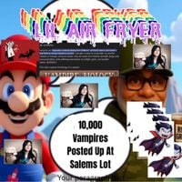 Lil Air Fryer - 10,000 Vampires Posted Up At Salems Lot